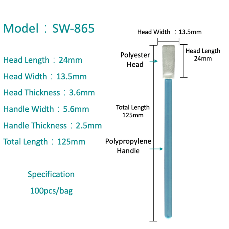 SW-865 Small Head Sterile Polyesester